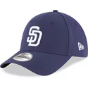 casquette-courbee-bleue-marine-ajustable-9forty-the-league-san-diego-padres-mlb-new-era
