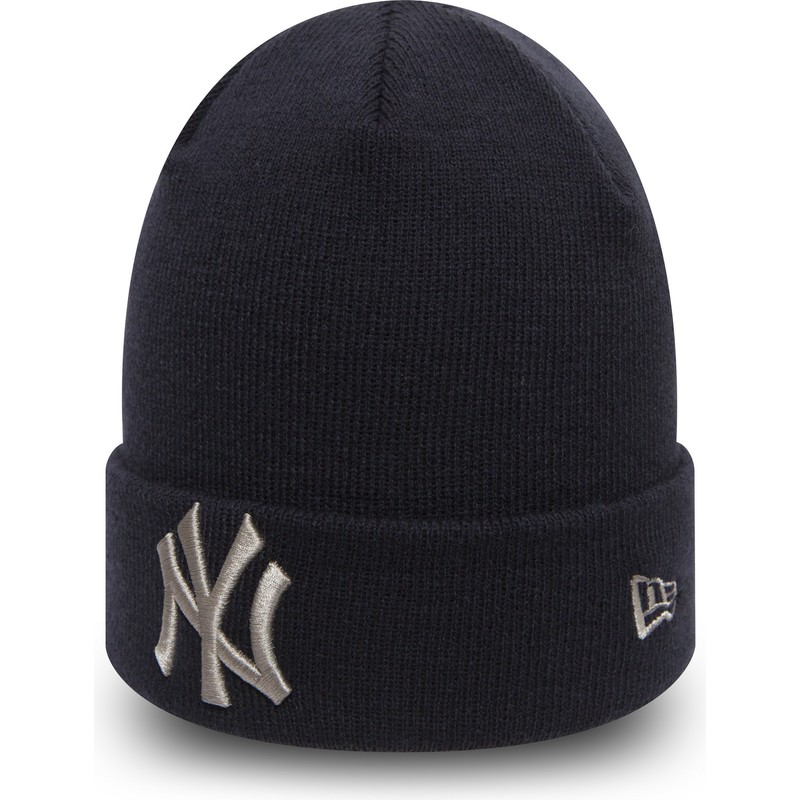 bonnet-bleu-marine-cuff-knit-league-essential-new-york-yankees-mlb-new-era