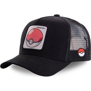 Casquette trucker noire Poké Ball POK1 Pokémon Capslab