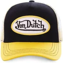 casquette-trucker-noire-et-jaune-col-bla-von-dutch
