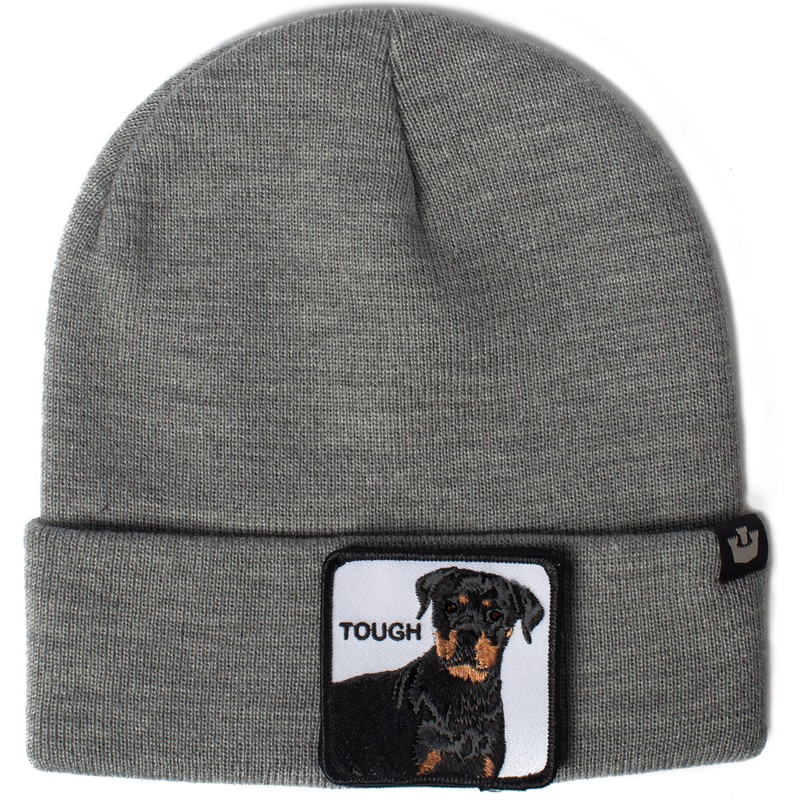 bonnet-gris-chien-rottweiler-tough-dog-goorin-bros