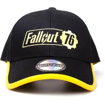 Casquette courbée noire snapback Fallout 76 Fallout Difuzed