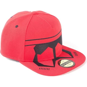 Casquette plate rouge snapback Sith Trooper Episode IX Star Wars Difuzed