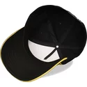 casquette-courbee-noire-snapback-pac-man-difuzed
