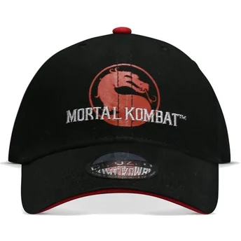 Casquette courbée noire snapback Finish Him! Mortal Kombat Difuzed