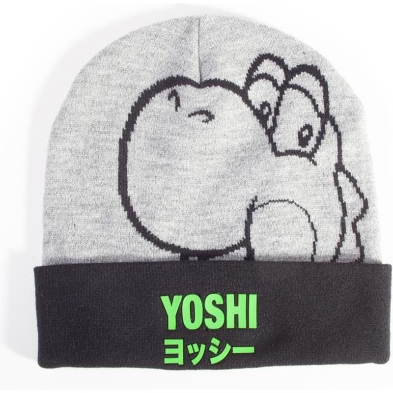bonnet-gris-et-noir-yoshi-japanese-super-mario-bros-difuzed