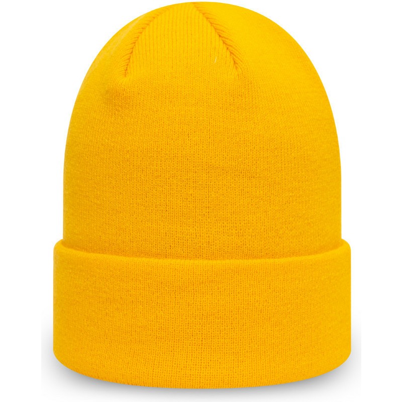 bonnet-jaune-cuff-knit-pop-colour-new-era