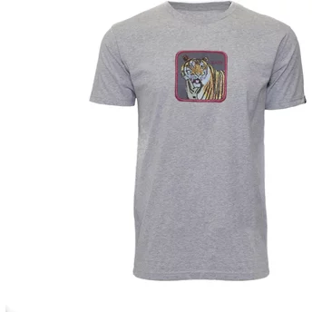 T-shirt à manche courte gris tigre Easy Clawsome The Farm Goorin Bros.