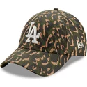 casquette-courbee-camouflage-ajustable-9forty-all-over-camo-los-angeles-dodgers-mlb-new-era
