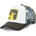 casquette-trucker-blanche-et-noire-pikachu-ele2-pokemon-capslab