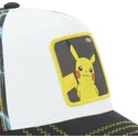 casquette-trucker-blanche-et-noire-pikachu-ele2-pokemon-capslab