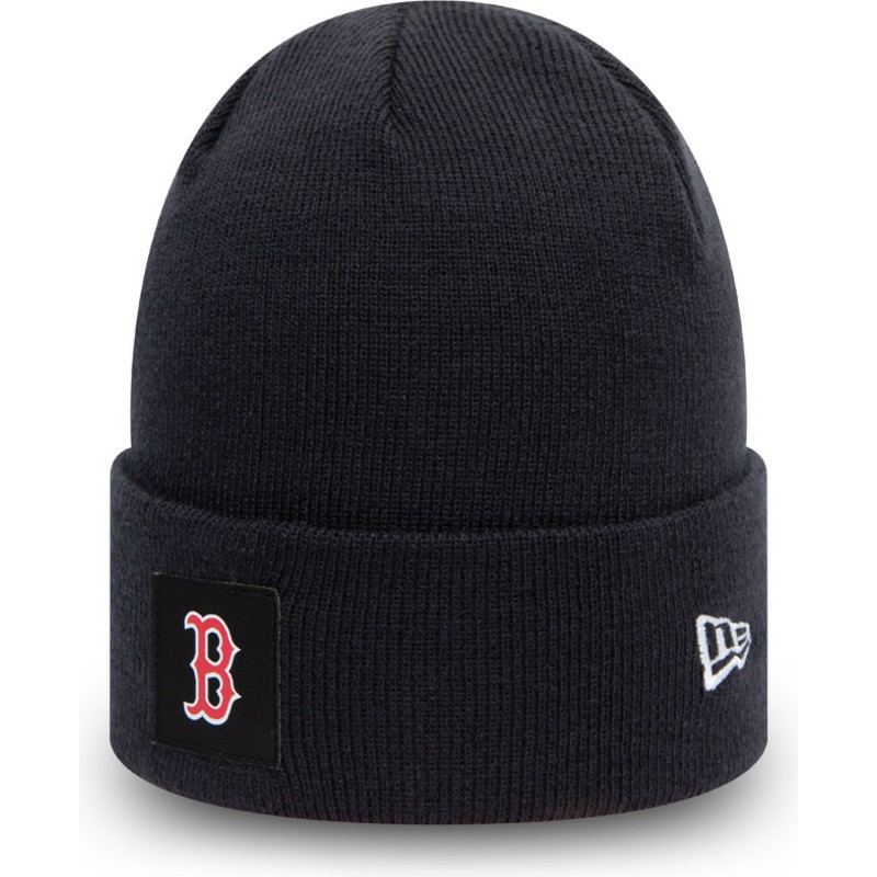 bonnet-noir-team-cuff-boston-red-sox-mlb-new-era
