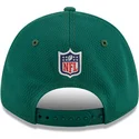 casquette-courbee-verte-et-noire-snapback-9forty-stretch-snap-sideline-road-new-york-jets-nfl-new-era