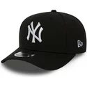 casquette-courbee-noire-snapback-9fifty-stretch-snap-new-york-yankees-mlb-new-era