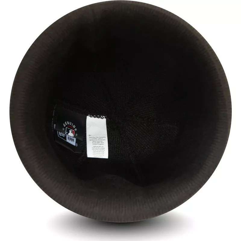 bonnet-noir-avec-logo-marron-league-essential-cuff-new-york-yankees-mlb-new-era