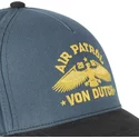 casquette-courbee-bleue-et-noire-ajustable-air-patrol-air-von-dutch