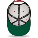 casquette-plate-blanche-et-rouge-snapback-9fifty-white-crown-chicago-bulls-nba-new-era