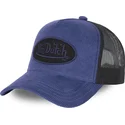 casquette-trucker-bleue-marine-et-noire-vel-blu-von-dutch