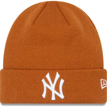 Bonnet marron League Essential Cuff New York Yankees MLB New Era