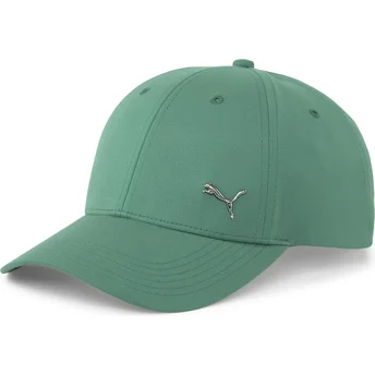 Casquette courbée verte ajustable Metal Cat Puma