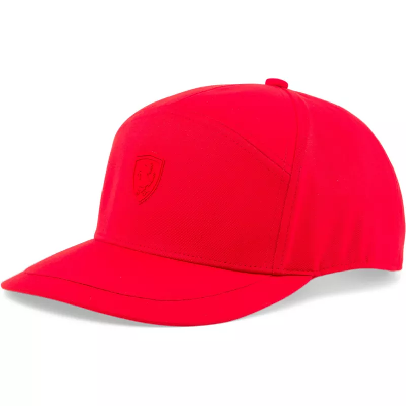 casquette-courbee-rouge-ajustable-avec-logo-rouge-sptwr-style-lc-ferrari-formula-1-puma
