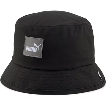Chapeau seau noir pour enfant Core Logo Puma