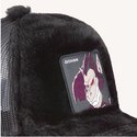 casquette-trucker-noire-peau-mouton-son-gohan-great-ape-fur1-ooz1-dragon-ball-capslab