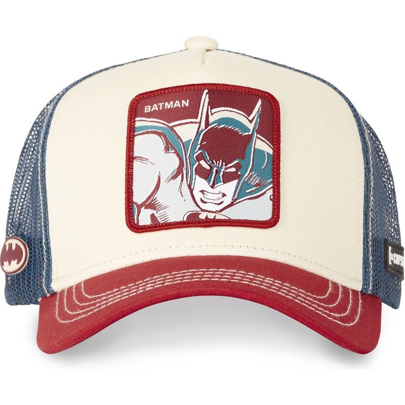 casquette-trucker-beige-bleue-marine-et-rouge-batman-dc5-vin2-dc-comics-capslab