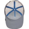 casquette-trucker-grise-abeille-the-queen-bee-the-farm-goorin-bros