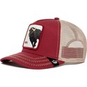 casquette-trucker-rouge-et-blanche-bull-the-bull-the-farm-goorin-bros
