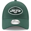 casquette-courbee-verte-ajustable-9forty-the-league-new-york-jets-nfl-new-era