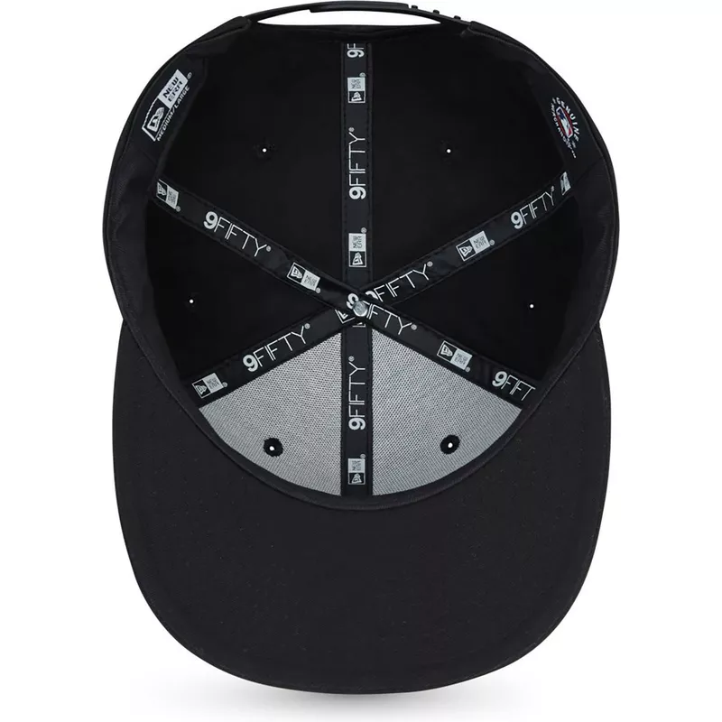 casquette-plate-noire-snapback-9fifty-essential-chicago-white-sox-mlb-new-era