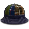 chapeau-seau-bleu-marine-patch-panel-explorer-new-era