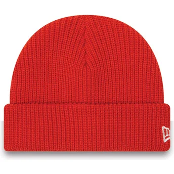 Bonnet rouge Cuff Rib Short New Era