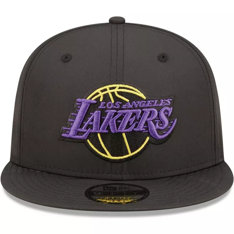 casquette-plate-noire-snapback-9fifty-neon-pack-los-angeles-lakers-nba-new-era