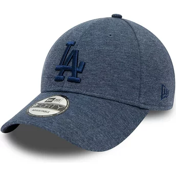 Casquette courbée bleue marine ajustable avec logo bleu marine 9FORTY Tonal Pull Los Angeles Dodgers MLB New Era