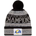 bonnet-noir-avec-pompom-parade-knit-super-bowl-champions-lvi-2022-los-angeles-rams-nfl-new-era