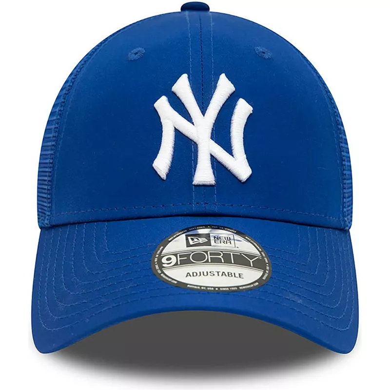 casquette-trucker-bleue-ajustable-9forty-home-field-new-york-yankees-mlb-new-era