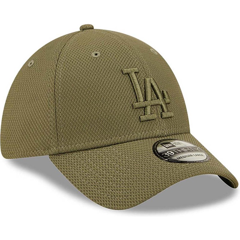Casquette courbée noire ajustée avec logo noir 39THIRTY Essential Los Angeles Dodgers MLB New