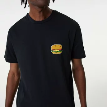 T-shirt à manche courte noir Good Burger Good Life Food Graphic New Era