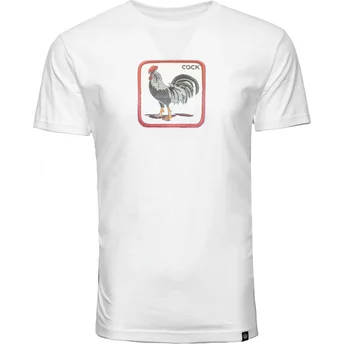 T-shirt à manche courte blanc coq Cock Coop The Farm Goorin Bros.