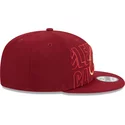 casquette-plate-rouge-snapback-9fifty-draft-edition-2023-cleveland-cavaliers-nba-new-era