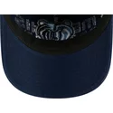 casquette-courbee-bleue-marine-ajustable-9twenty-draft-edition-2023-memphis-grizzlies-nba-new-era