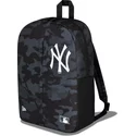 sac-a-dos-camouflage-noire-zip-down-new-york-yankees-mlb-new-era