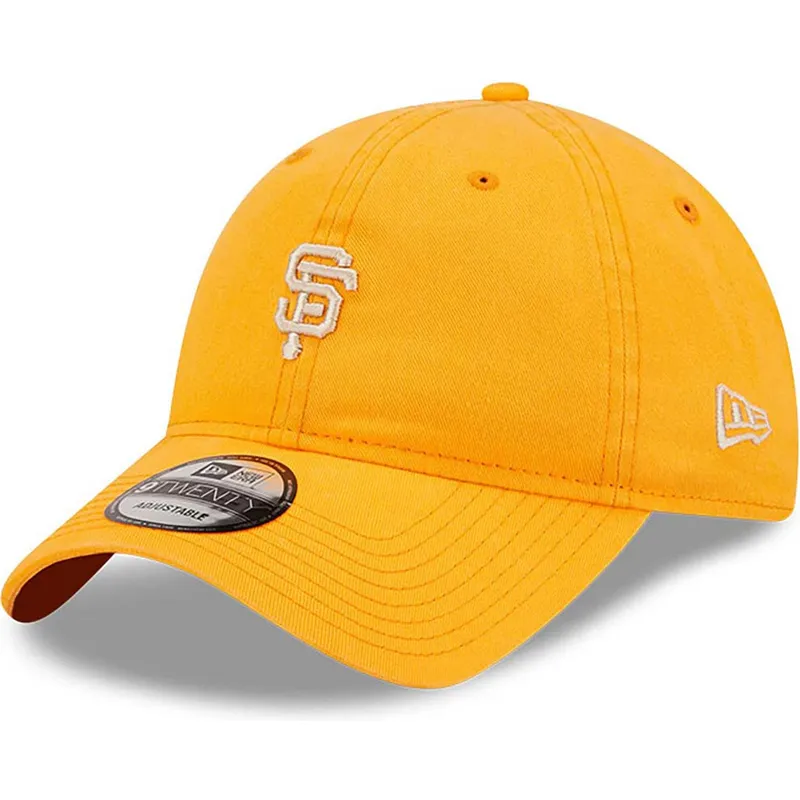 Casquette MLB San Francisco Giants - Noire/Orange Brodée - Taille Unique