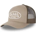 casquette-trucker-marron-ajustable-lof-b3-von-dutch