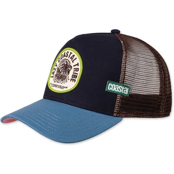 Casquette trucker bleue marine Lazy Coastal Tribe HFT Coastal