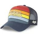 casquette-trucker-bleue-marine-et-rouge-sun-von-dutch