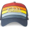 casquette-trucker-bleue-marine-et-rouge-sun-von-dutch