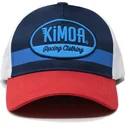 casquette-courbee-bleue-blanche-et-rouge-ajustable-team-turbo-kimoa